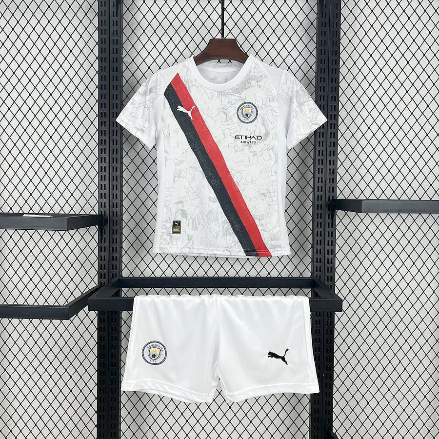 Kit Enfant Manchester City Extérieur 25/26