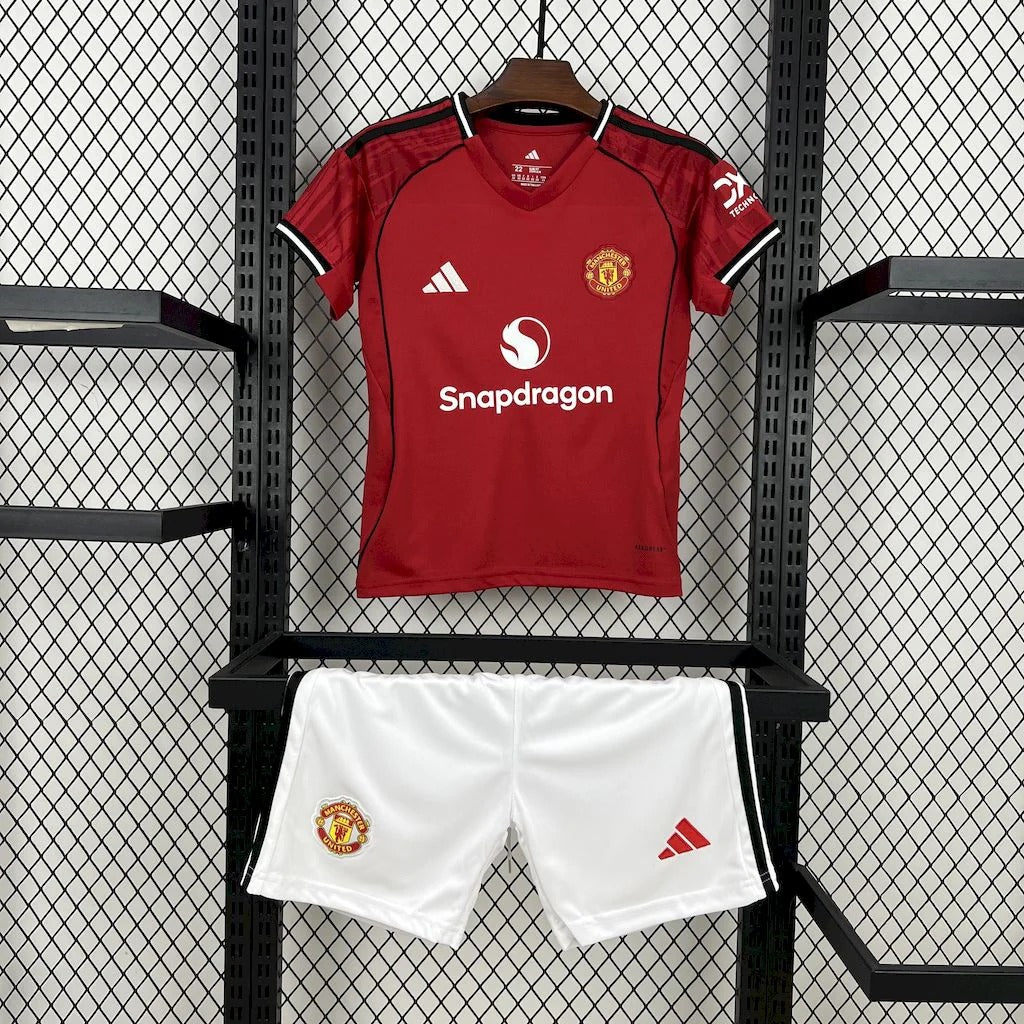 Kit Enfant Manchester United Domicile 25/26