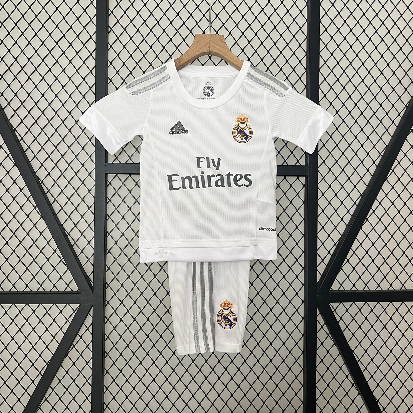 JERSEY REAL MADRID I 15/16 KIDS KIT (RETRO)