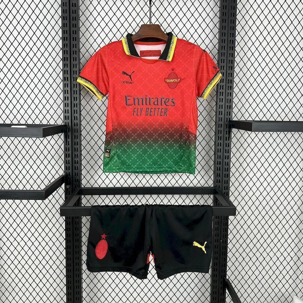 Kit Enfant Milan AC X Off White 25/26